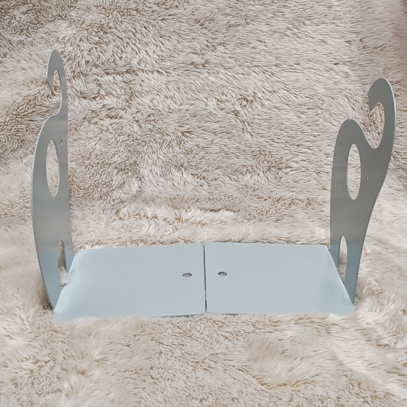 Elephant Home Decor Office Bookends | Sky Blue - Picture 3 of 3